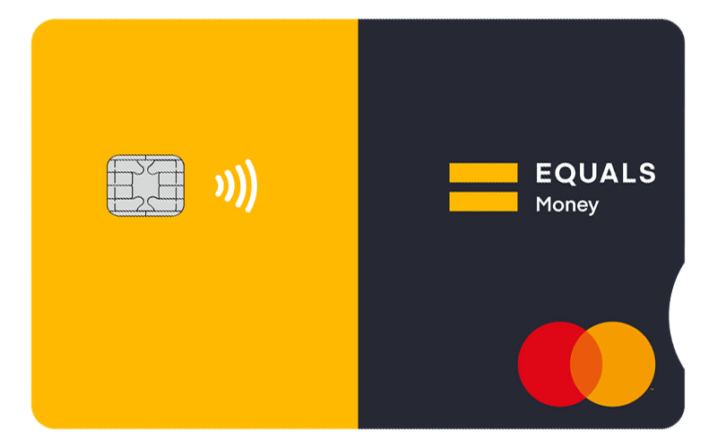 equals money card